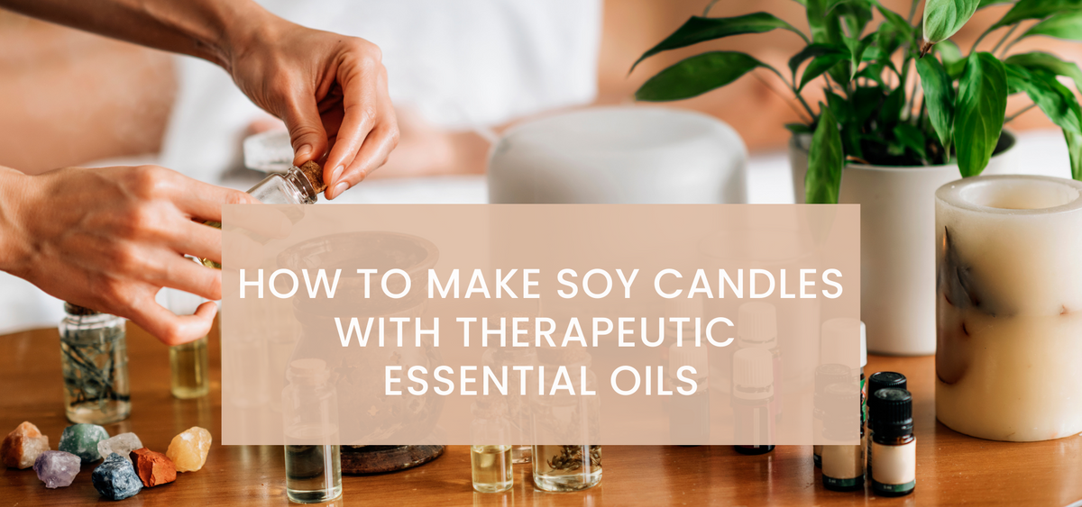 How to make soy candles with essential online oils