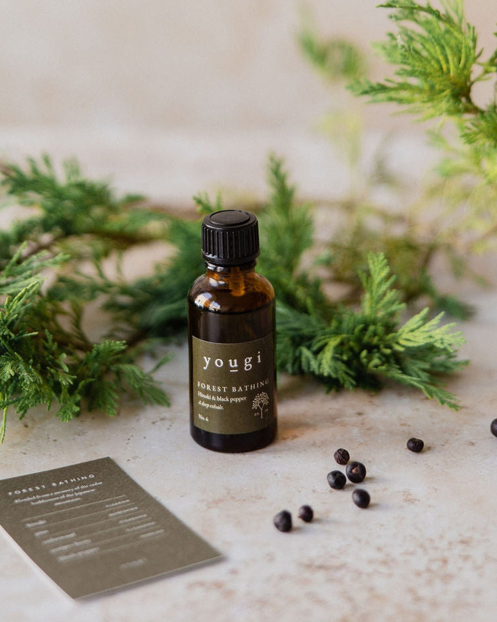 Forest Bathing pure essential oil, hand-blended on Connaught Street, in small batches