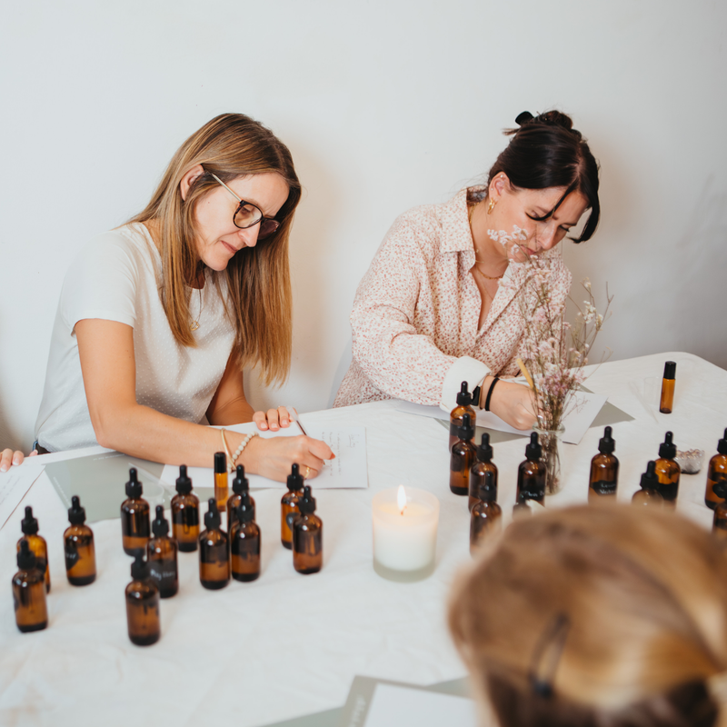 A team candle-making experience for wellbeing.
