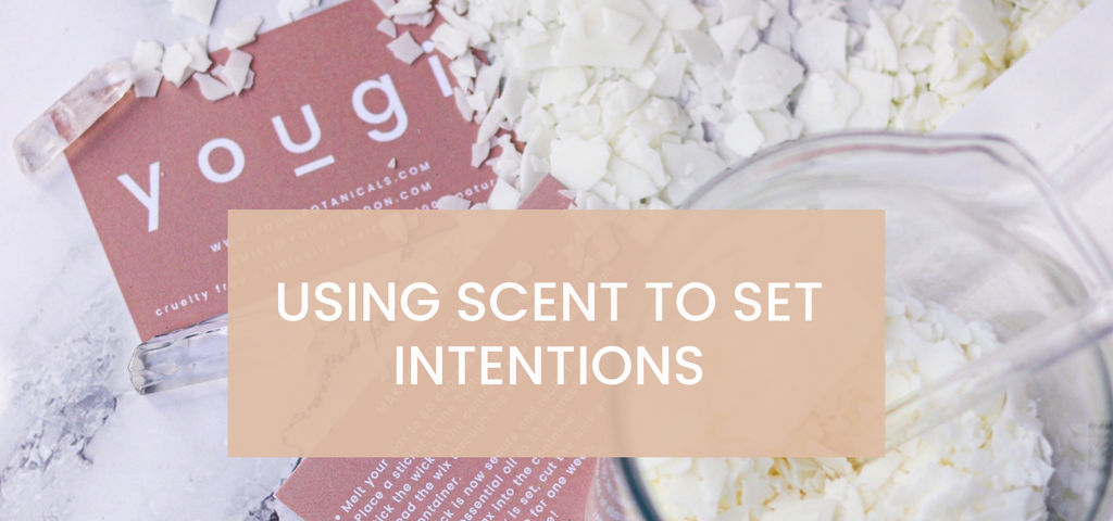 Using Scent to Set Intentions with Candles