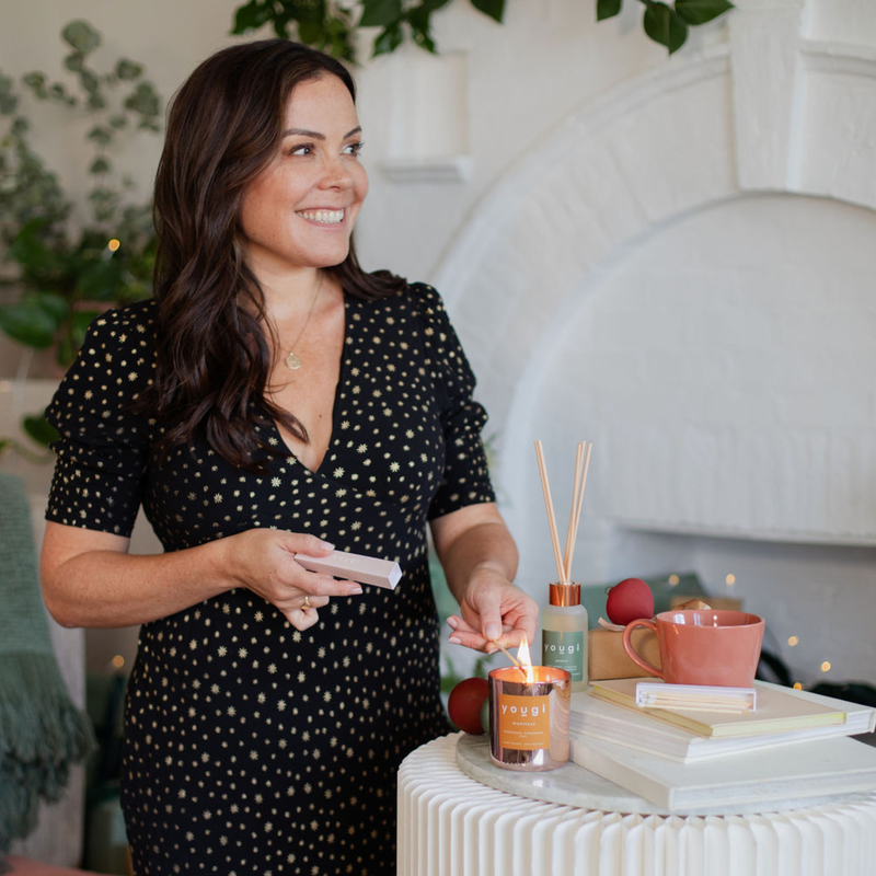 Bright citrus and botanicals to lift the mood.