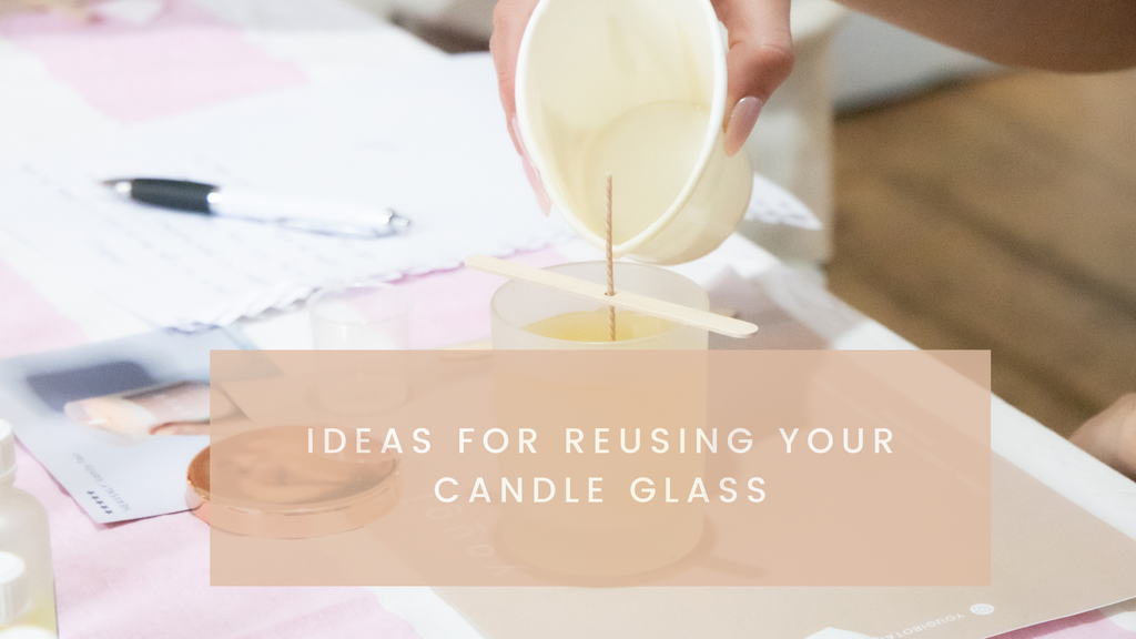 How to repurpose your candle glass