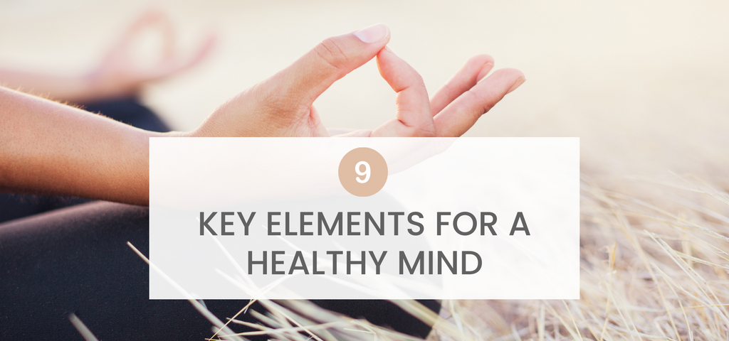 9  key elements for a Healthy Mind