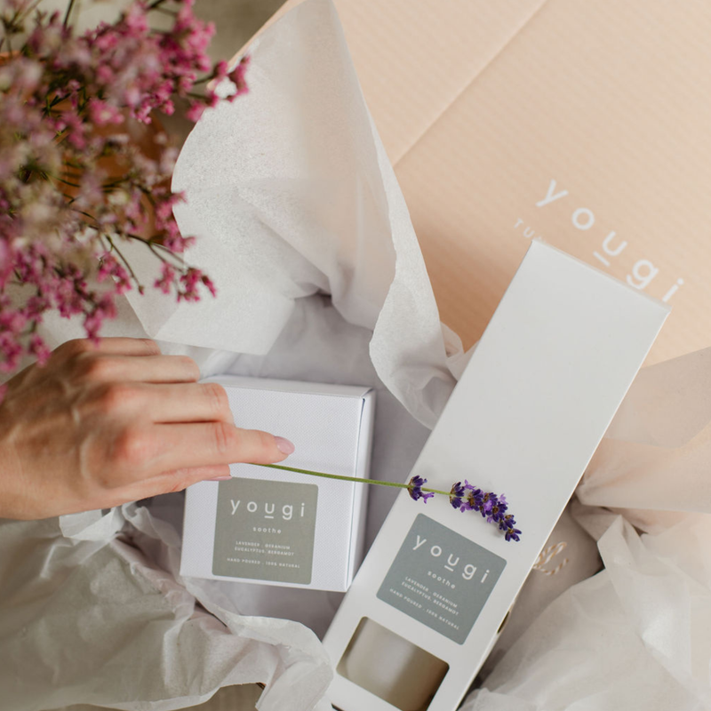 Yougi botanical illustration, an evening bath