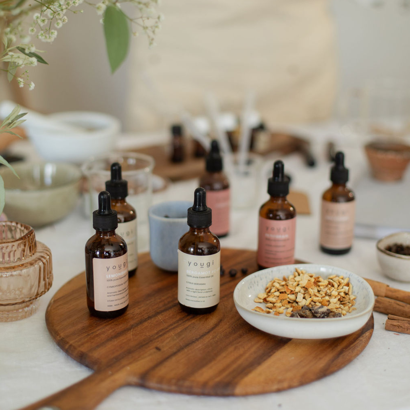 Natural, earth-friendly Yougi products and botanicals.