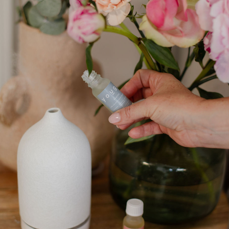 Calming essential oils to help ease burnout.