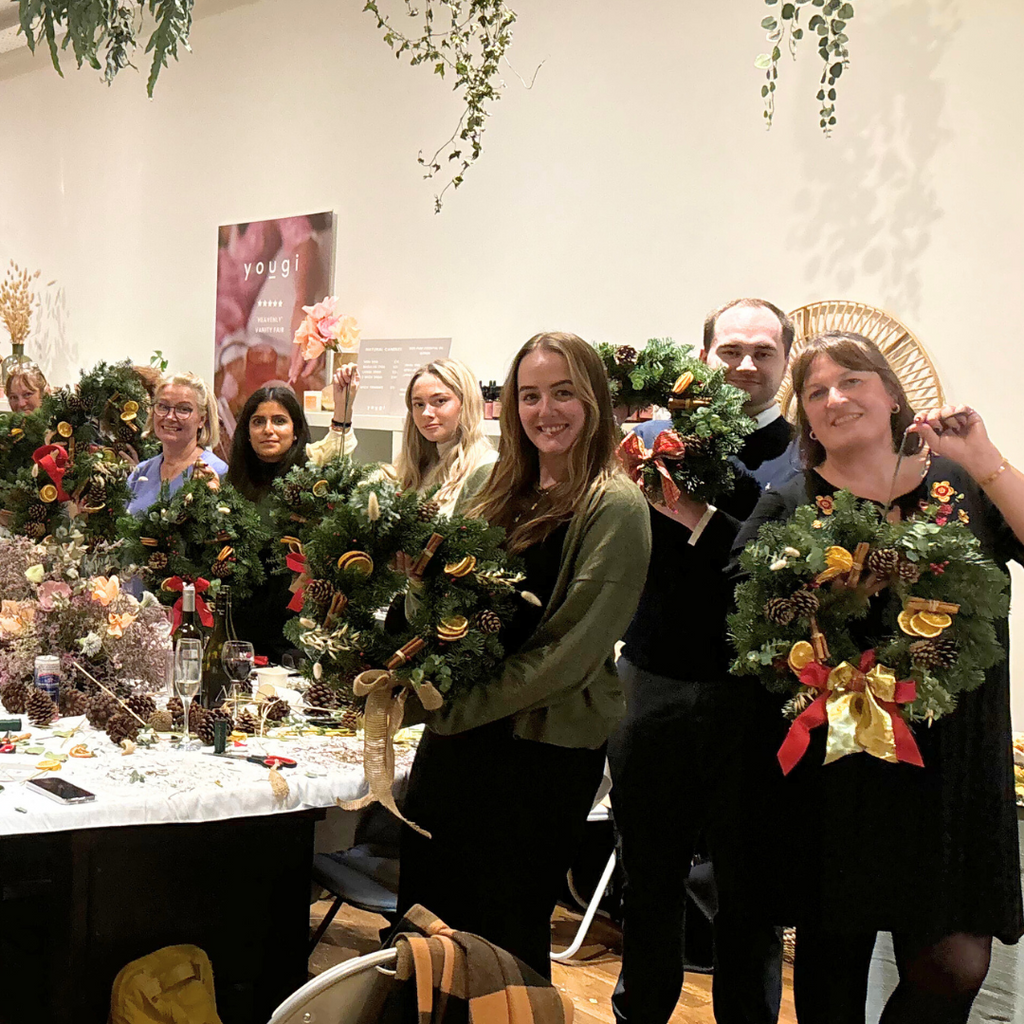 Christmas Wreath Making Workshop, SHOREDITCH LONDON - £65
