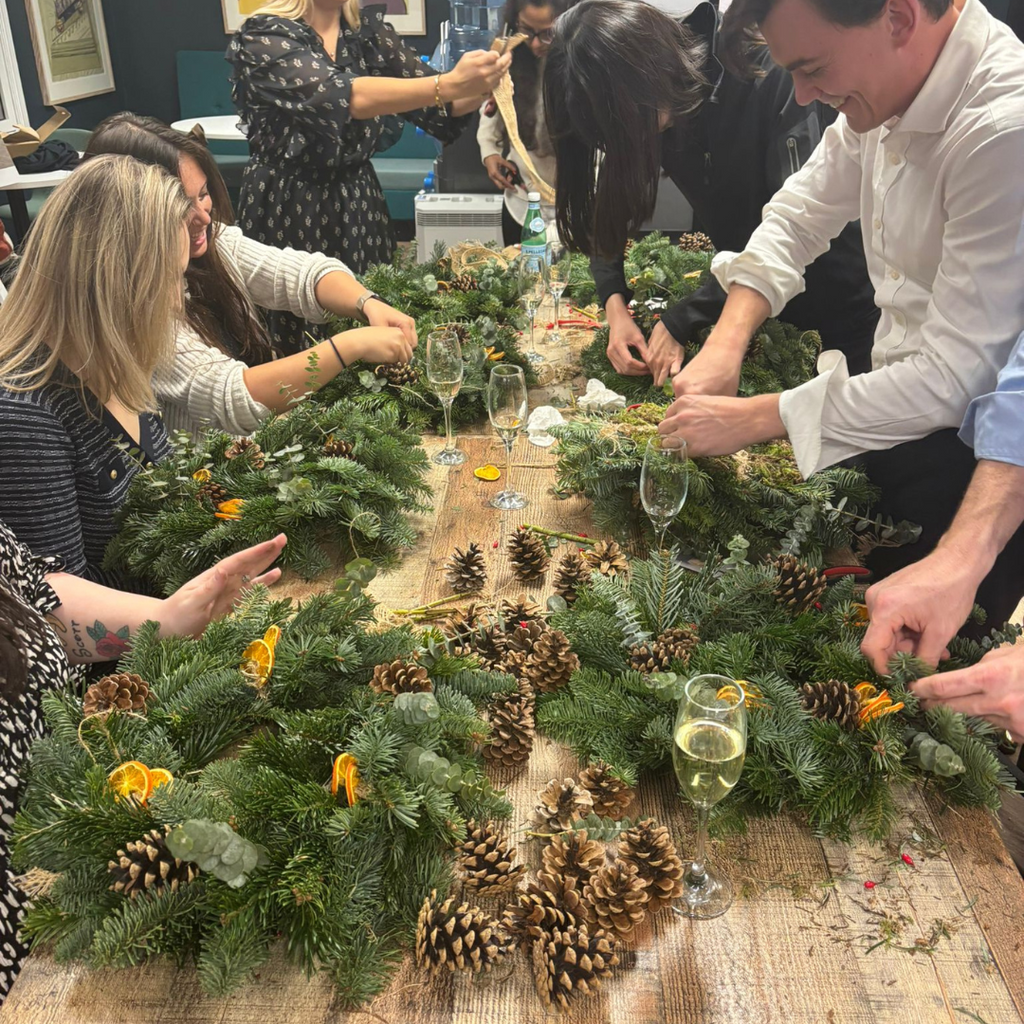 Christmas Wreath Making Workshop, SHOREDITCH LONDON - £65