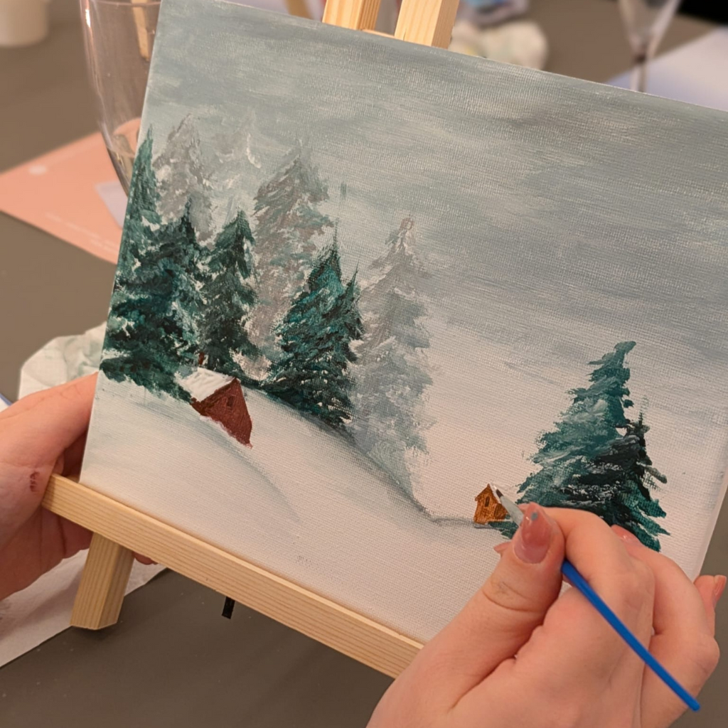 Paint and Sip Workshop, SHOREDITCH LONDON - £45