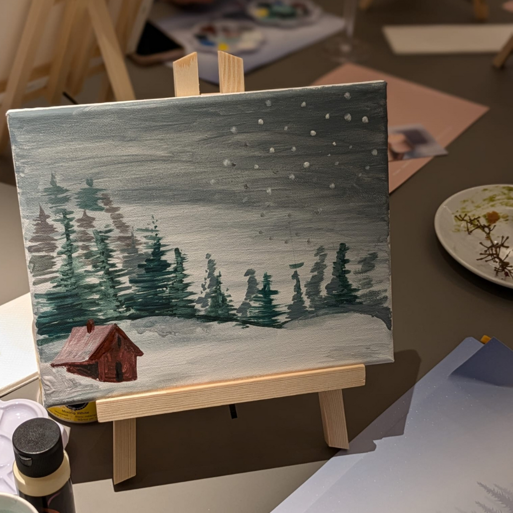 Paint and Sip Workshop, SHOREDITCH LONDON - £45