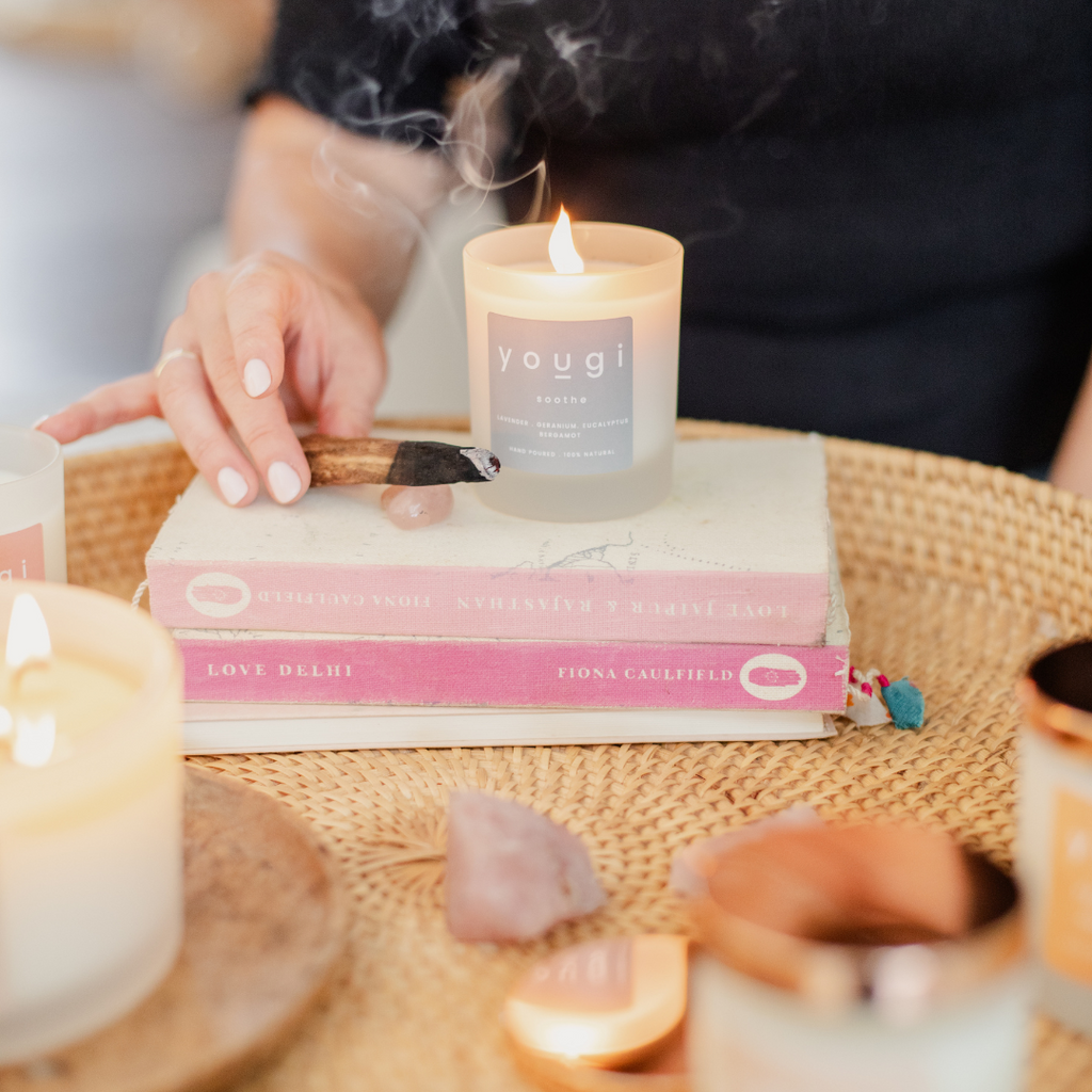 Soothe Candle and Wick Cutter Set