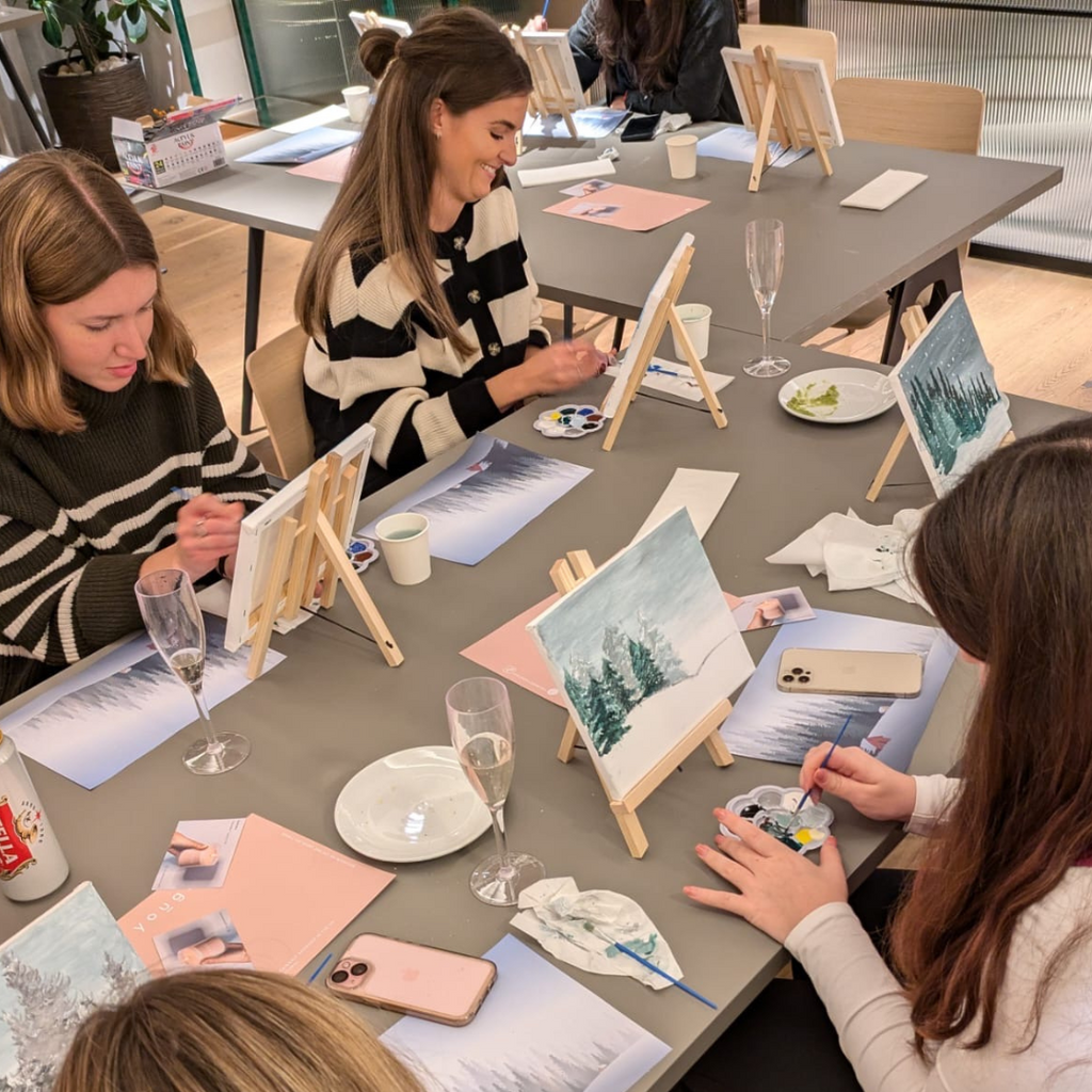 Paint and Sip Workshop, SHOREDITCH LONDON - £45