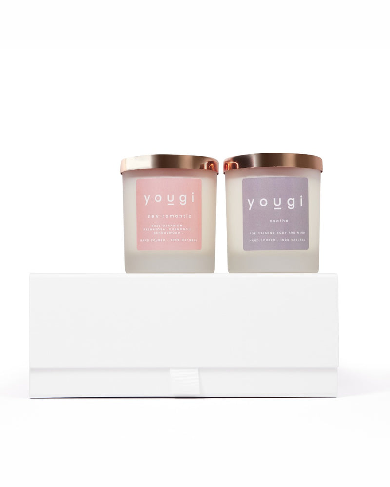 Candle & Oil Set, a matched candle and 15ml essential oil boxed together