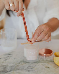 Happy candle in the making — Yougi studio