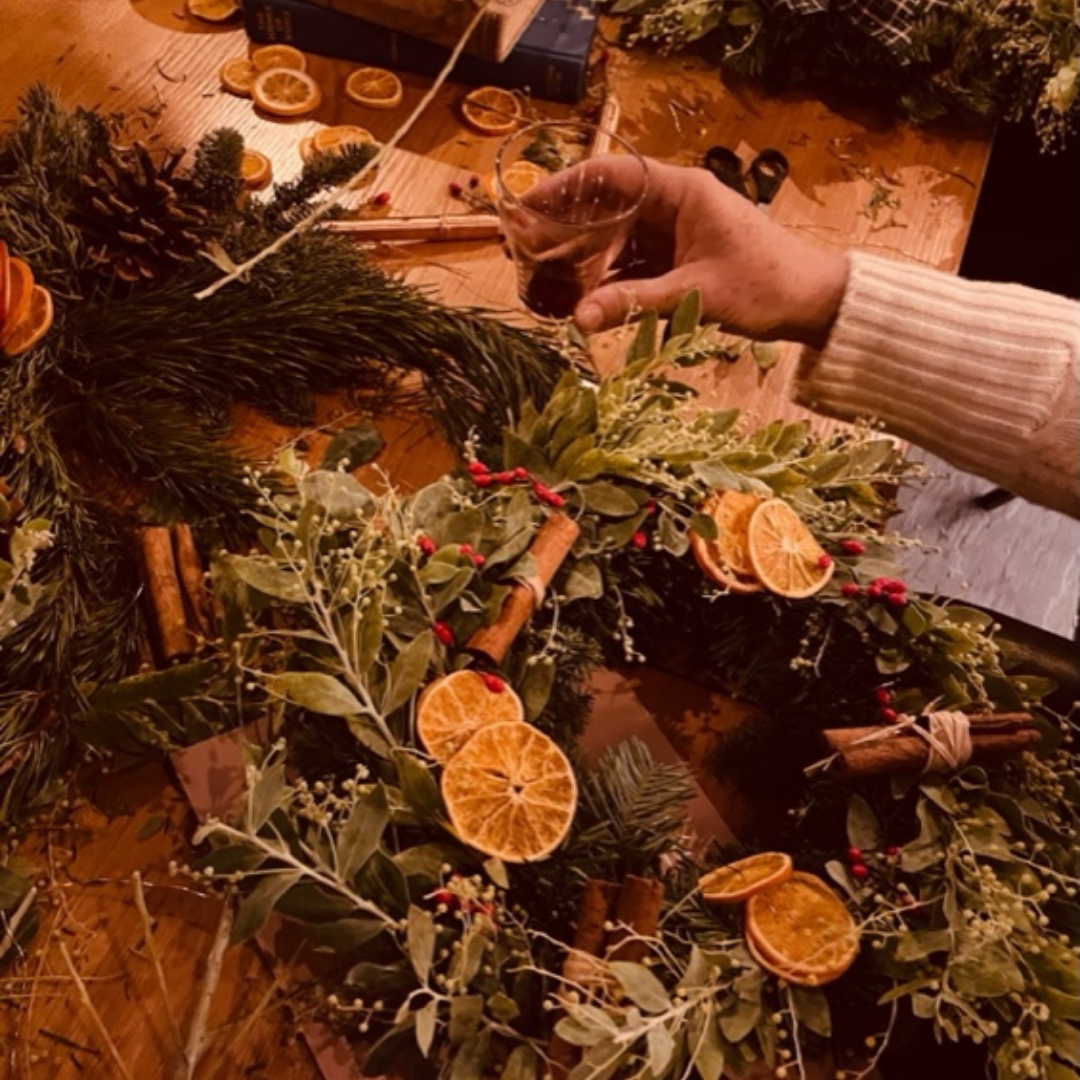 Wreath Making Workshop, London