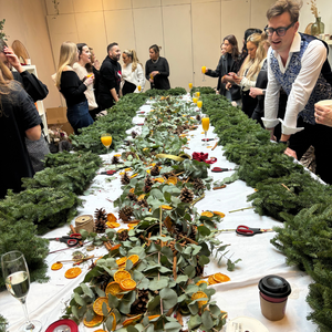Wreath Making Workshop, London