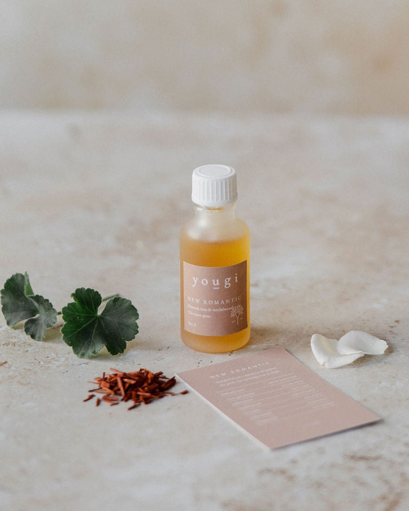 New Romantic pure essential oil, hand-blended on Connaught Street, in small batches