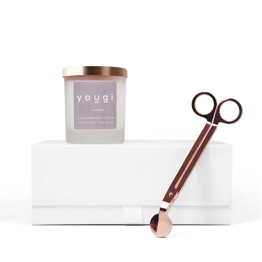 Soothe Candle and Wick Cutter Set